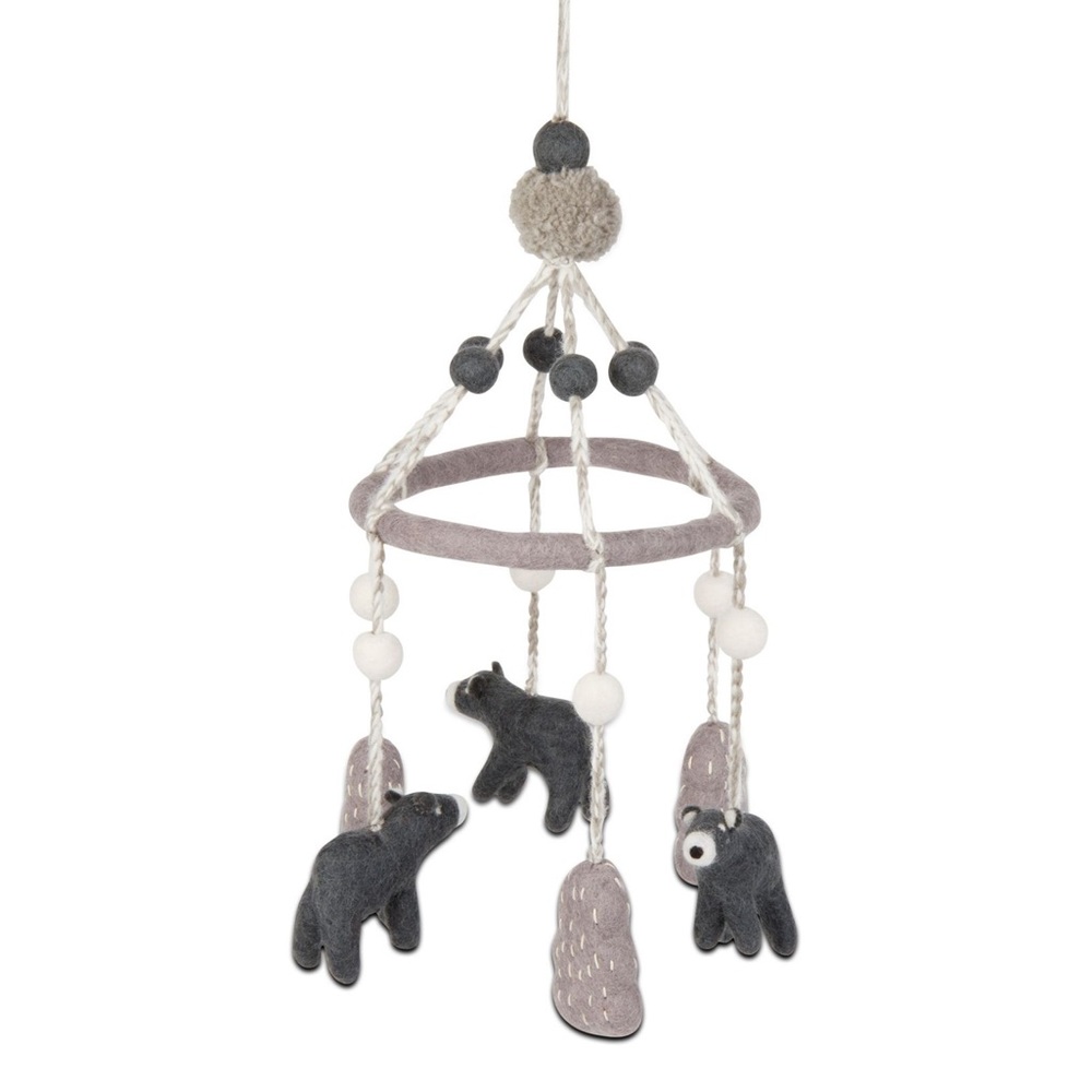 TAG | Artisan-Made Wool Bear Mobile